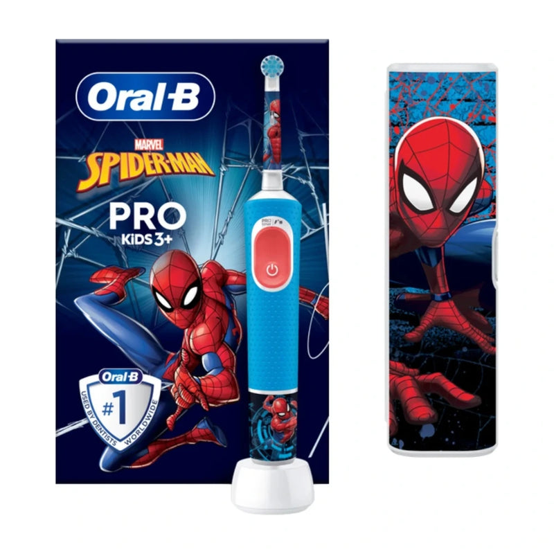 Oral-B Cepillo de dientes recargable Kids Spider-Man +3 años