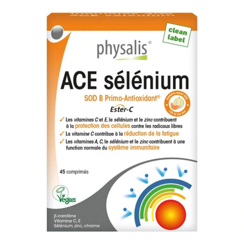 Physalis ACE Selenio 45 Comprimidos