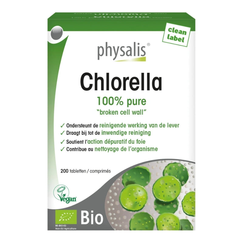Physalis Clorela 200 Comprimidos