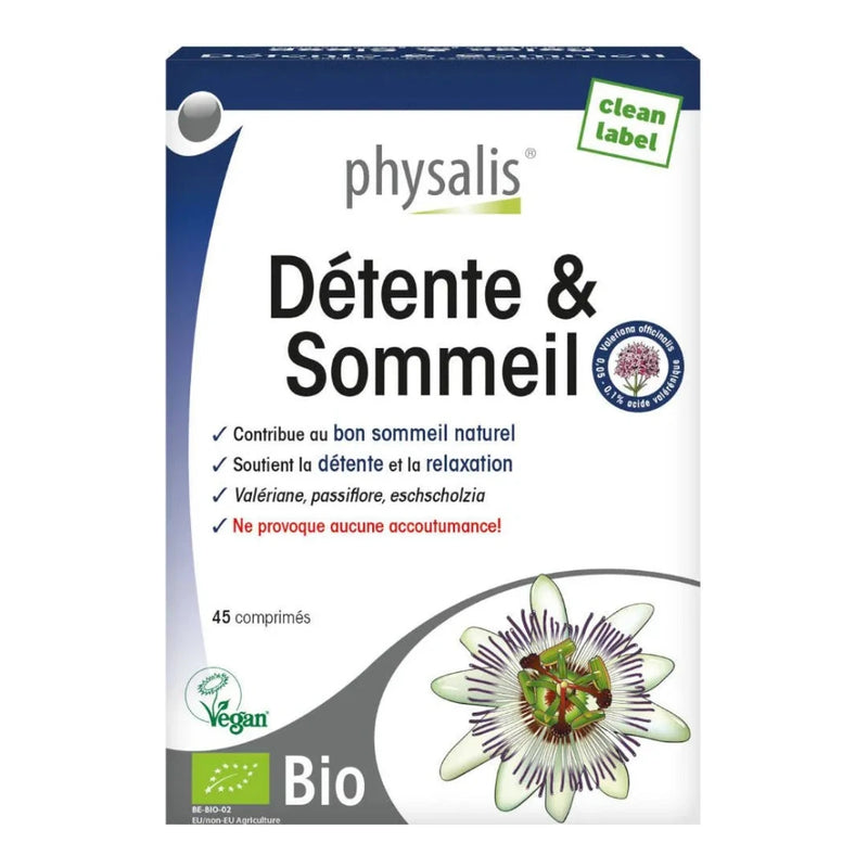 Physalis الاسترخاء والنوم 45 قرصًا