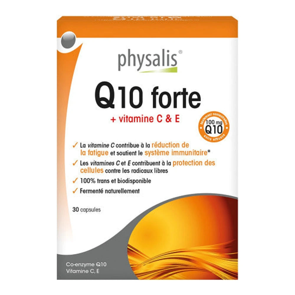Physalis Q10 Forte + Vitamines C & E 30 gélules