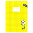 Atika Cahier Piqure A4 96 Pages Seyès - Jaune