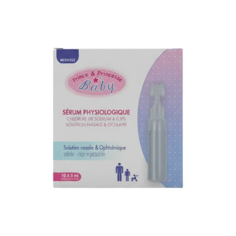 Prince & Princesse Serum Physiologique 10 x 5Ml