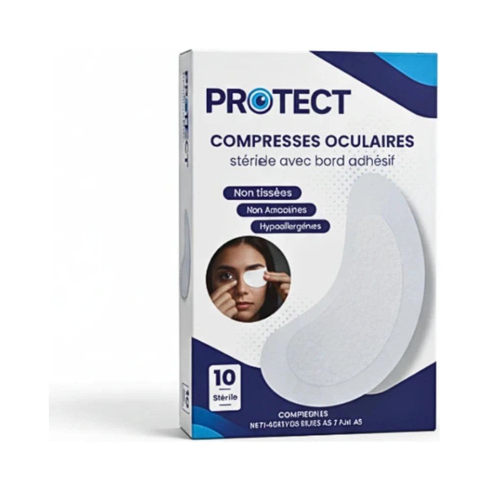 Protect Compresses Oculaires Stériles – boîte de 10