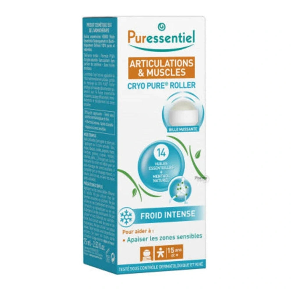 Puressentiel Cryo Pure Gel Articulations et Muscles Roll-on 75 ml