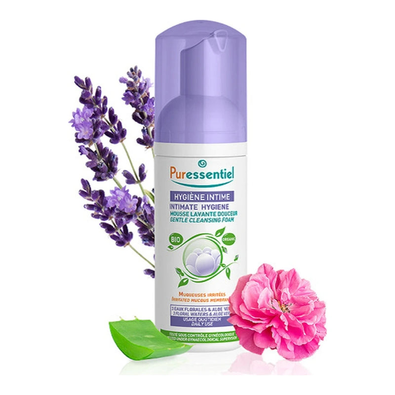 Puressentiel Organic Gentle Cleansing Intimate Hygiene Foam - 150ml