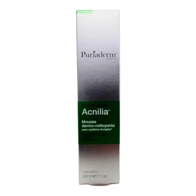 Puriaderm Acnilia Mousse Nettoyant 200ml