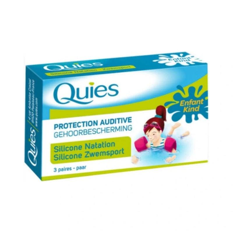 Quies Protection Niños en silicona especial para natación - 6 pares