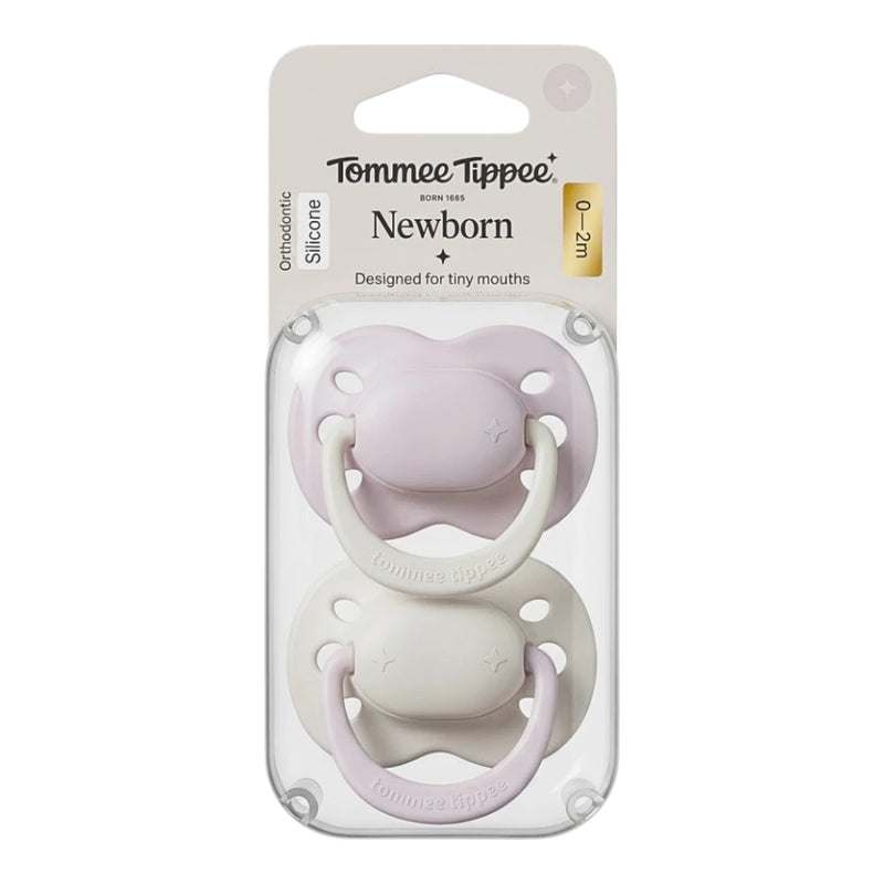 Tommee Tippee Pack of 2 Newborn Soothers 0-2 Months – Girl
