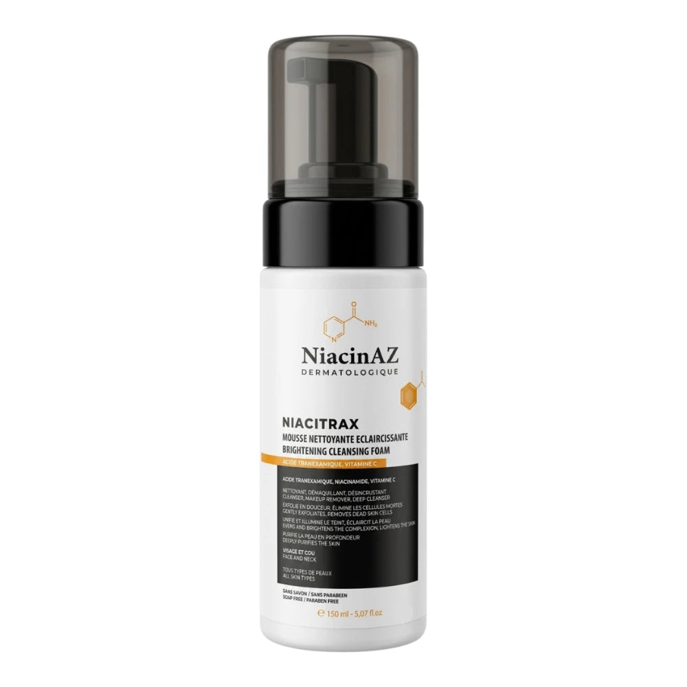 NiacinAZ Niacitrax mousse nettoyante éclaircissante 150 ml
