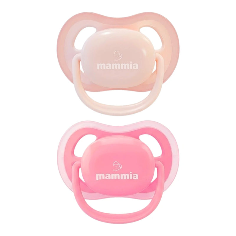 Mammia Par de chupetes ortodónticos Natural Feeling 0-6 Meses