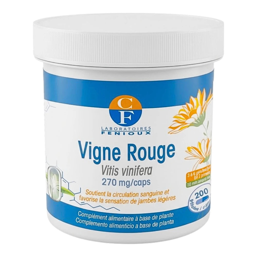 Fenioux Vigne Rouge 270 mg 200 gélules