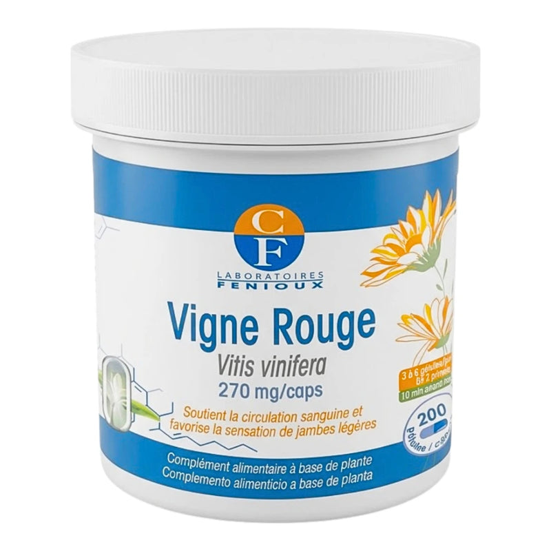 Fenioux Vigne Rouge 270 mg – 200 Gélules