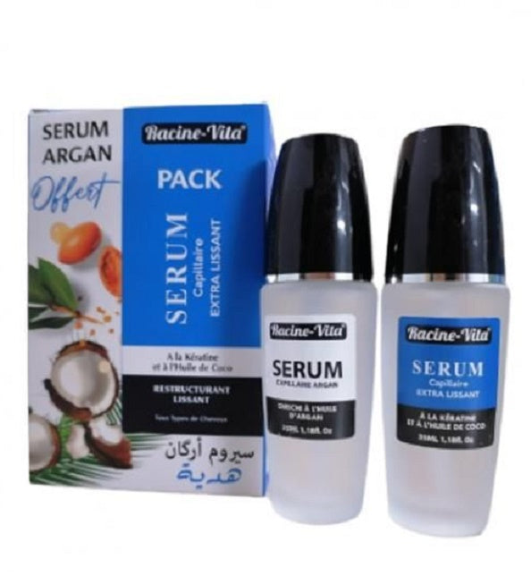 RACINE VITA Suero Extra Suavizante 35ml + Suero de Argán 35ml GRATIS
