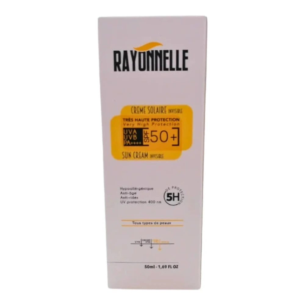 Rayonnelle Écran Solaire Invisible SPF50+ 50 ml – tube