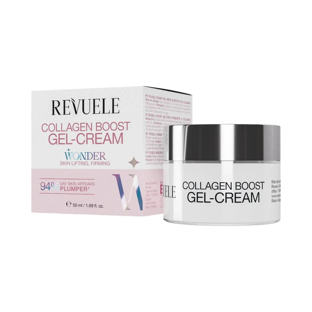 Revuele Wonder Collagen Boost Gel-Cream 50 ml – pot et étui