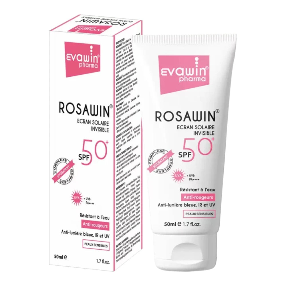 Rosawin Écran Invisible SPF50+ 50 ml – tube de protection solaire