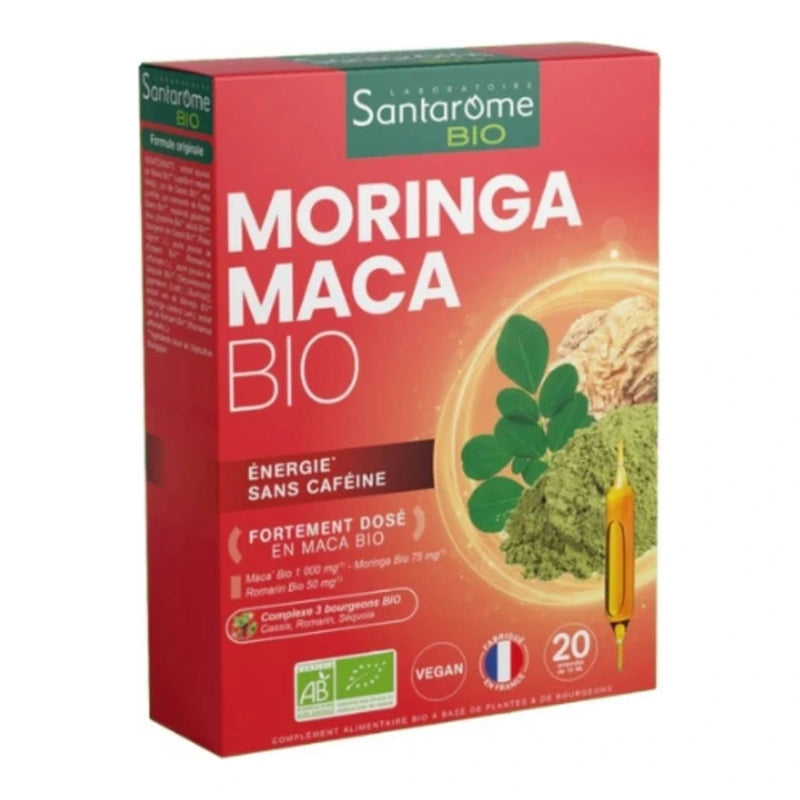 Santarome Moringa Maca – 20 ampollas