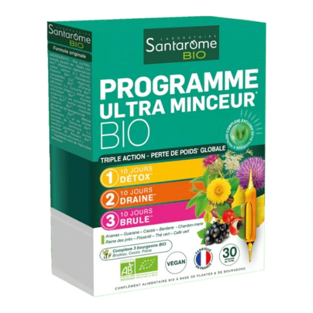 Santarome Programme Ultra Minceur – 30 ampoules