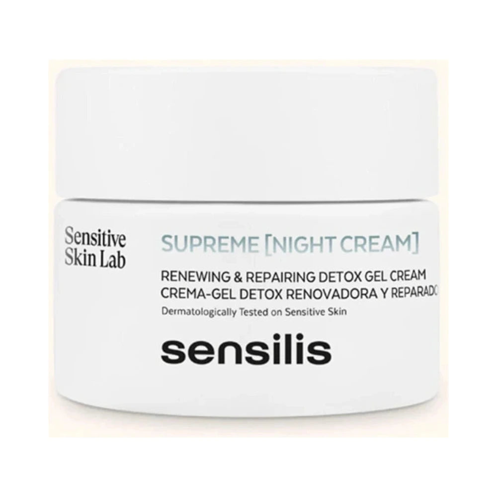 Pot Sensilis Supreme crème de nuit anti-âge 50 ml