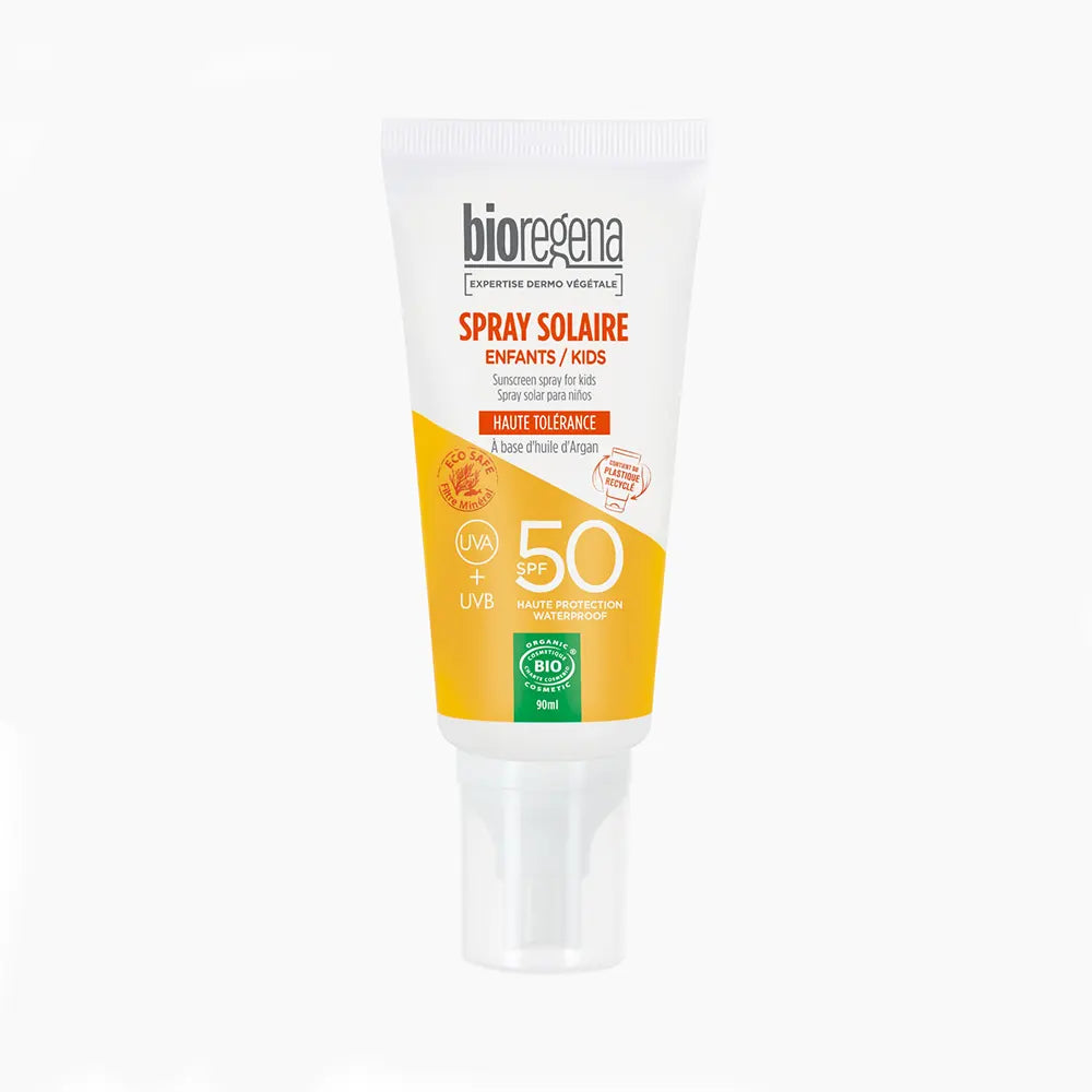 Bioregena Spray Solaire BIO SPF50 Enfant 90ml + Brume Apaisante d'Aloe Vera 200ml -50%