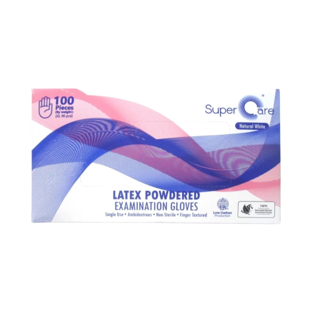 Super Care Gants taille L – boîte de 100 gants jetables