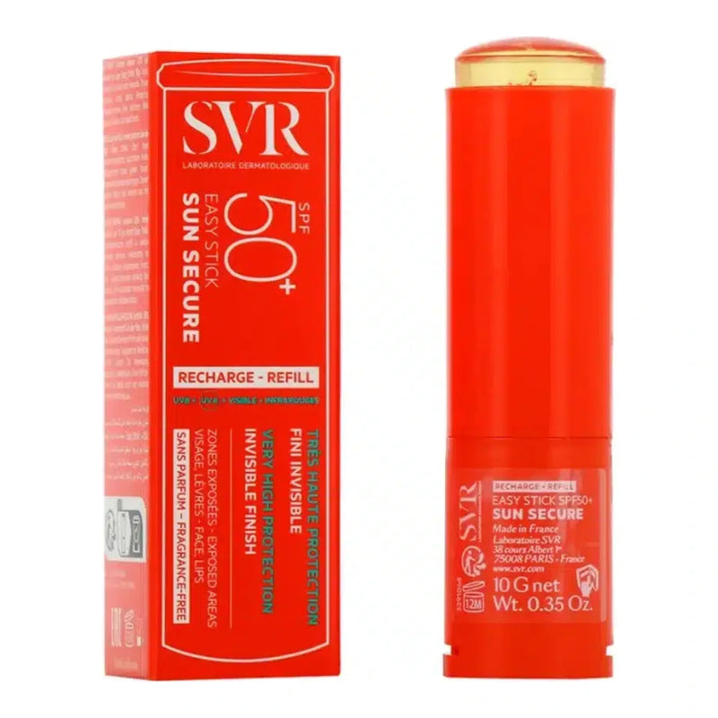 SVR Écran Sun Secure Easy Stick Invisible SPF 50+ – 10 g