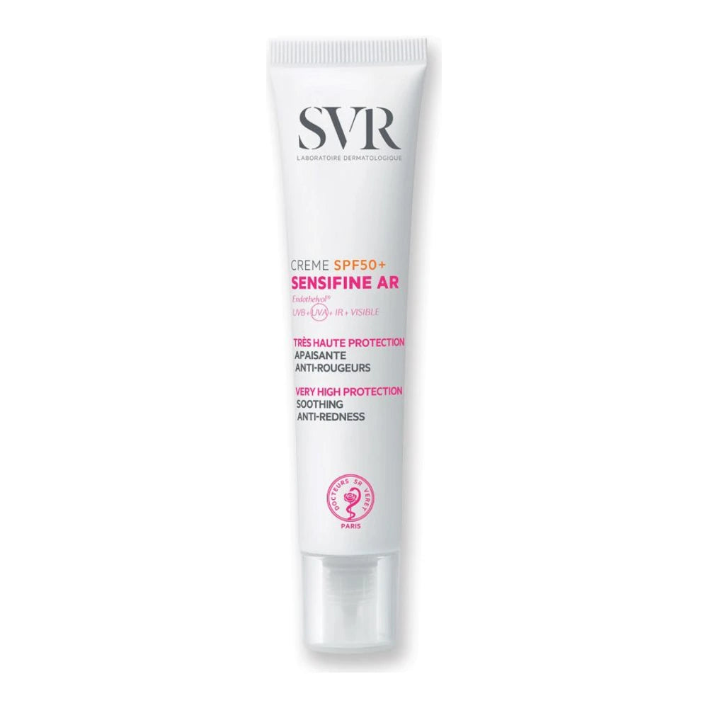 SVR Sensifine AR Crème SPF50+ 40 ml – tube du soin solaire anti-rougeurs