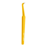 TePe Compact Tuft brosse monotouffe jaune vue de profil