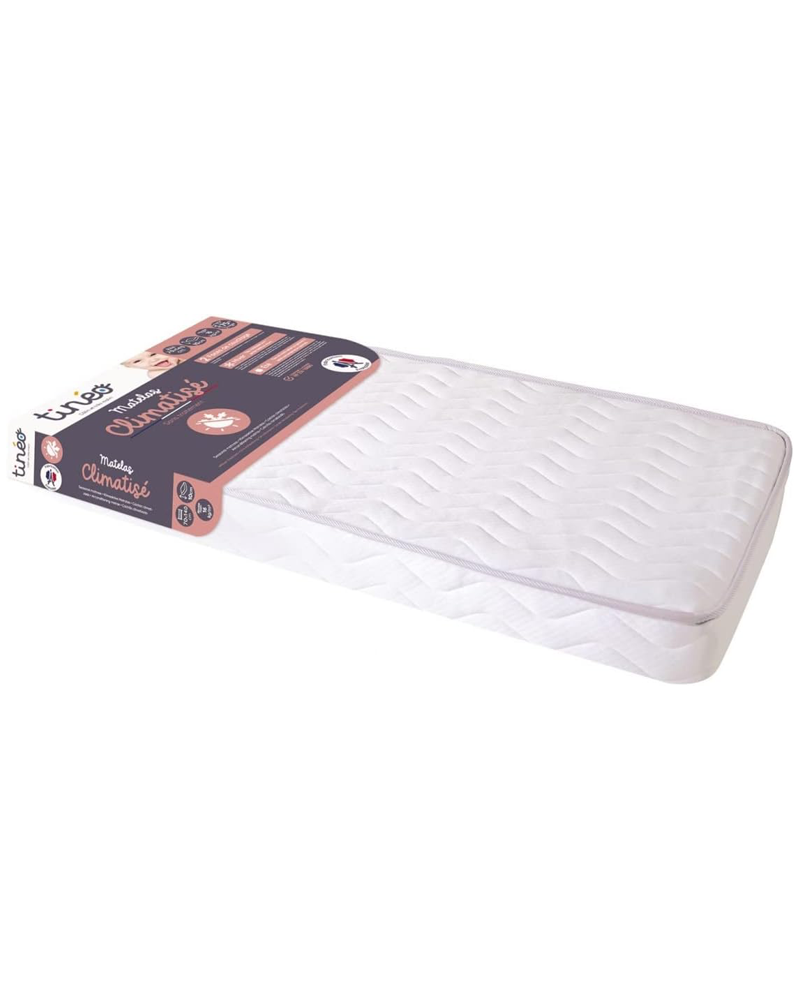 Tinéo Matelas bébé Climatisé 70x140cm