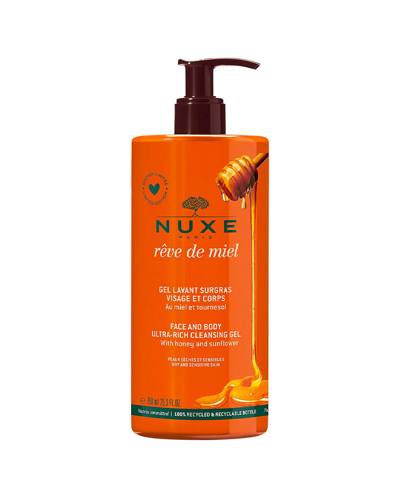 Gel limpiador extra rico Honey Dream - 750 ml