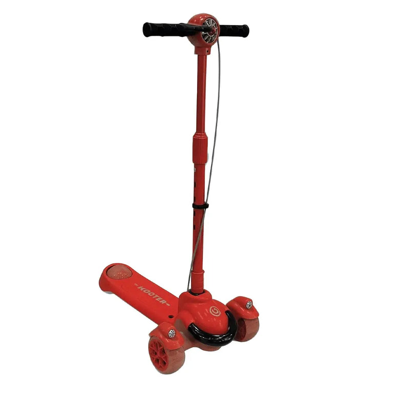 Patinete Infantil Tema Helicóptero - Rojo - 3A+