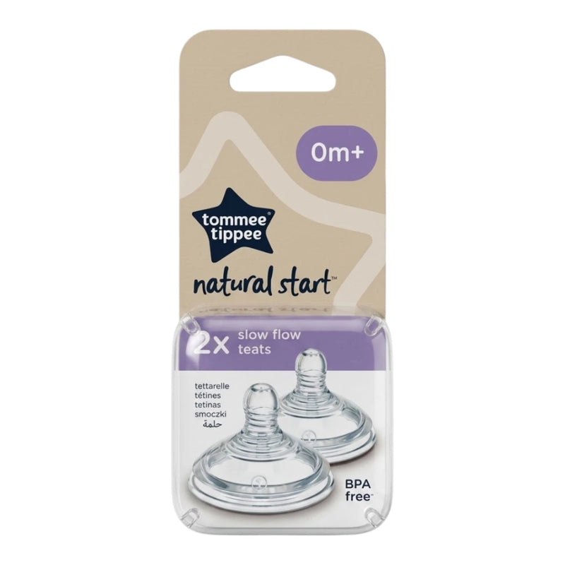 Tommee Tippee 2 Slow Flow Teats