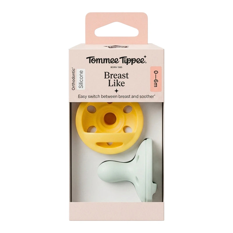 Tommee Tippee 2 Soothers 0-6 Months Duo Pack
