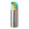 Tommee Tippee gourde isotherme inox à paille 500 ml 24 mois+ – bleu lagon et orange