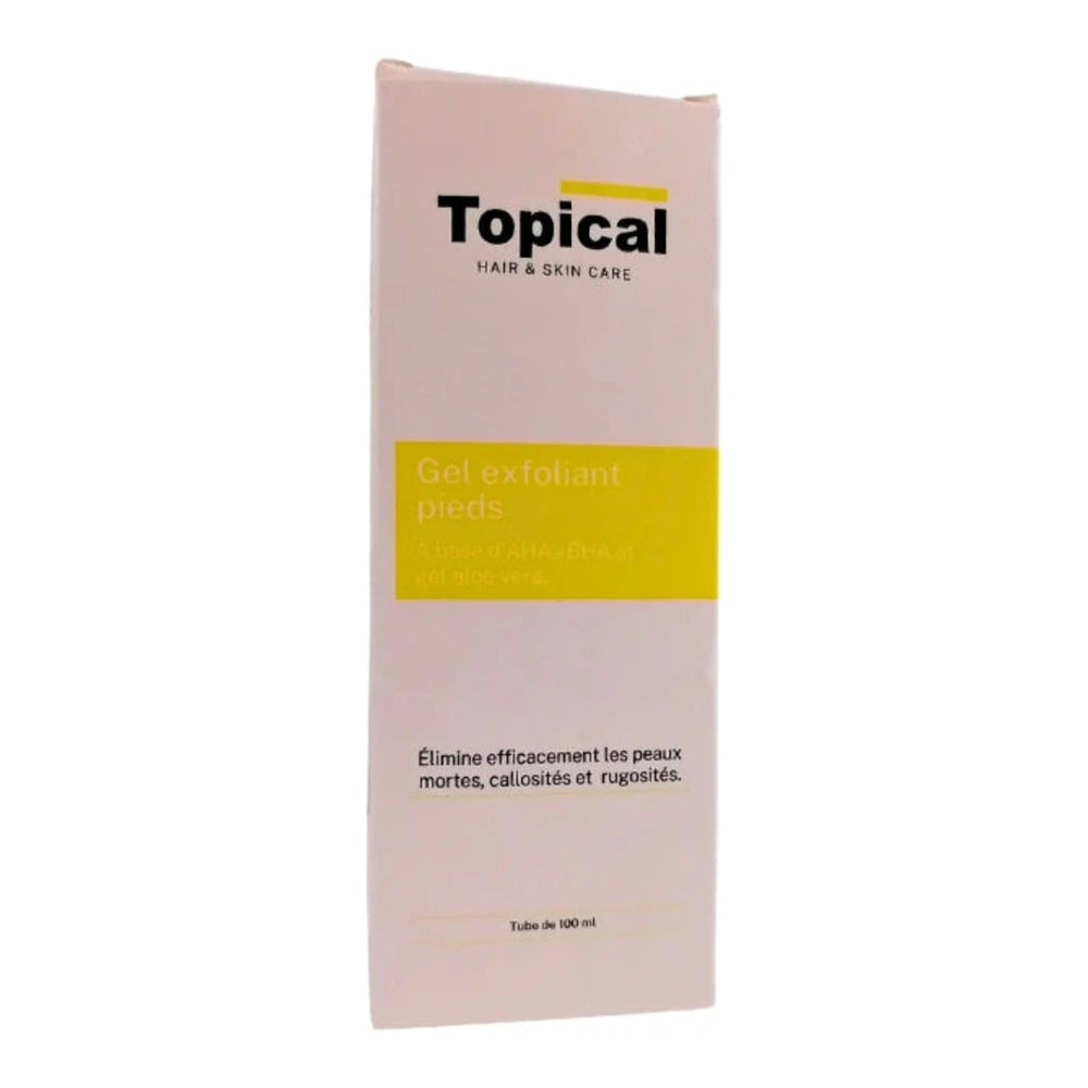 Gel Exfoliant Pieds Topical 100 ml – tube
