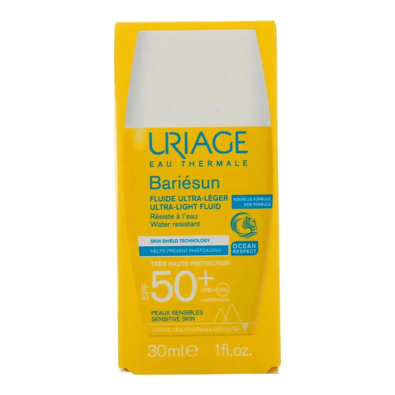 Uriage Bariésun سائل خفيف جداً SPF50+ 30 مل