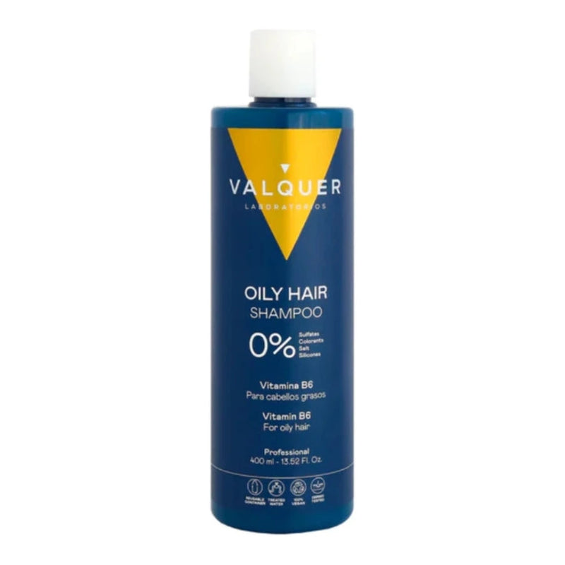 Valquer Oily Hair Shampoing Regulateur de Graisses 400ml