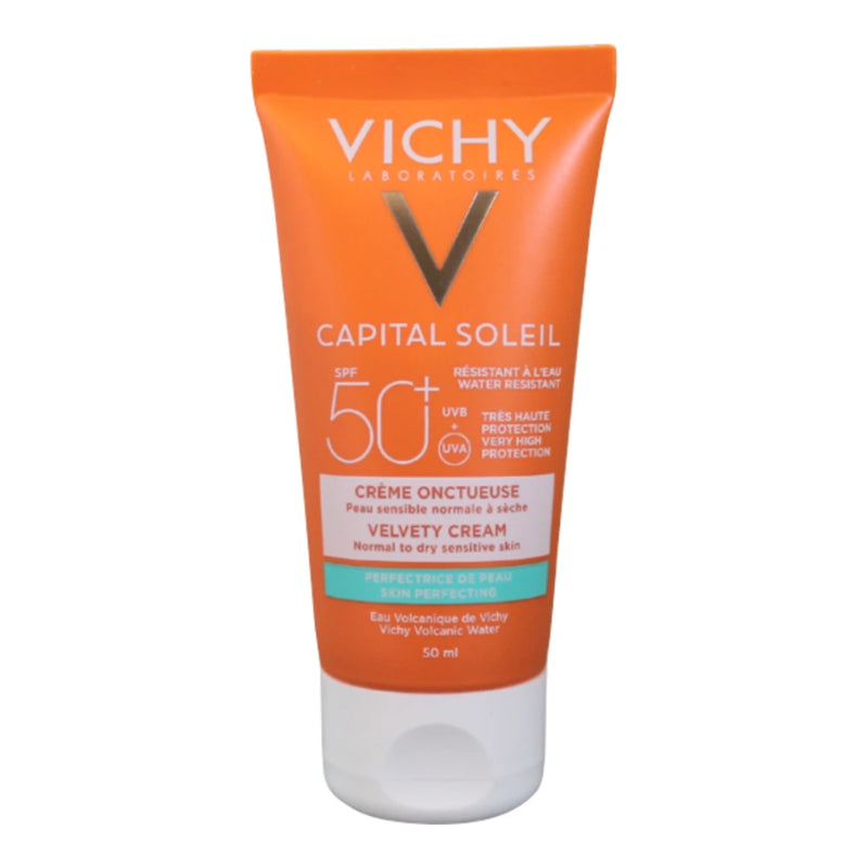 Vichy Capital Soleil Crème Onctueuse SPF50+ Peau Sensible Normale à Sèche 50 ml