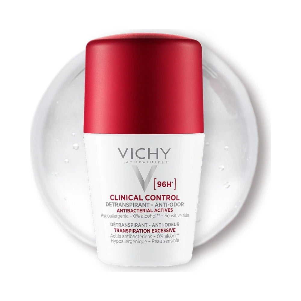 Vichy Déodorant Clinical Control 96H – Tous Types de Peau