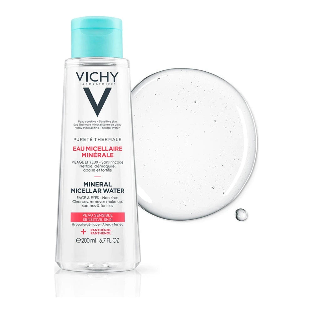Vichy Pureté Thermale Eau Micellaire Minérale Peau Sensible | 200ml