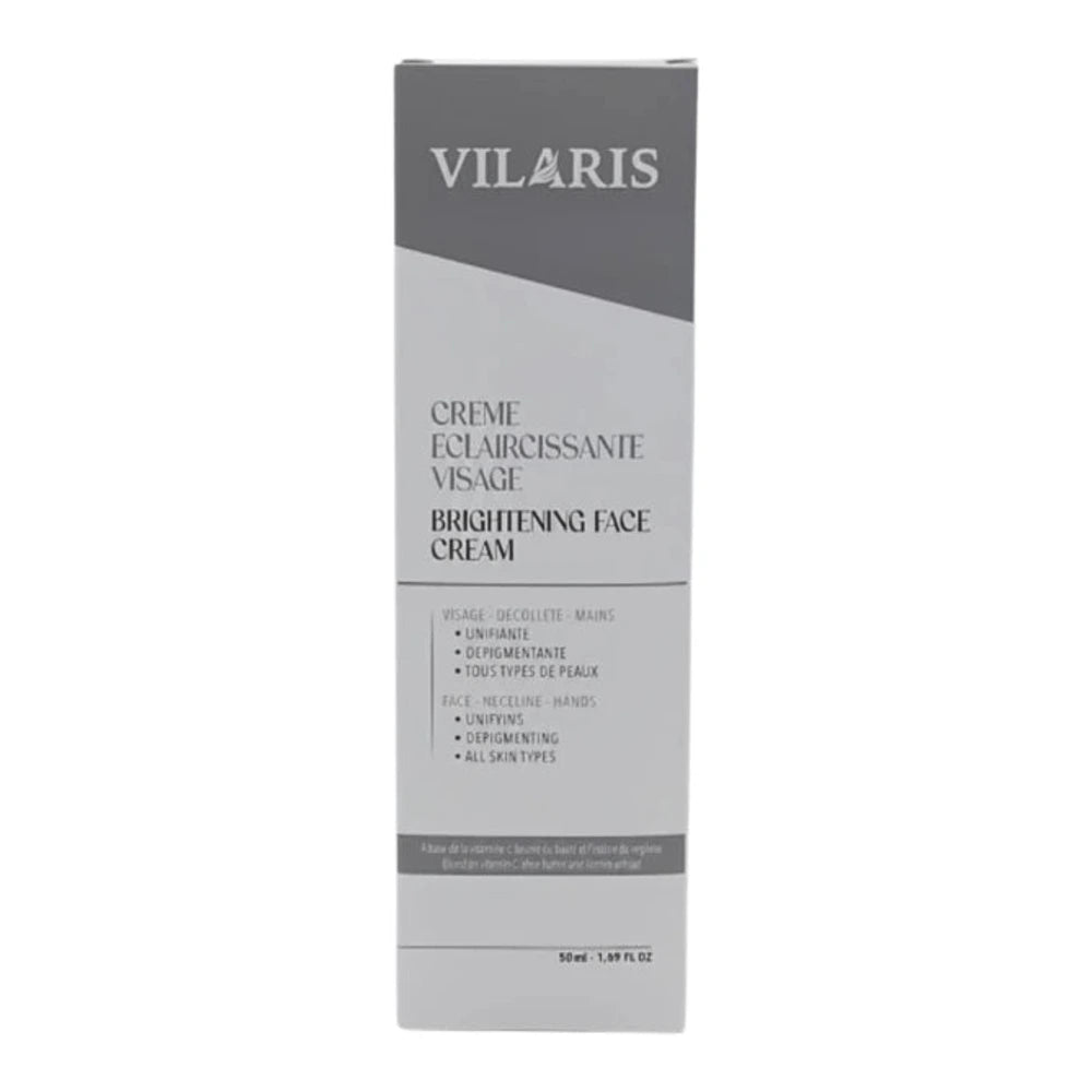 Pot de crème éclaircissante visage Vilaris 50 ml