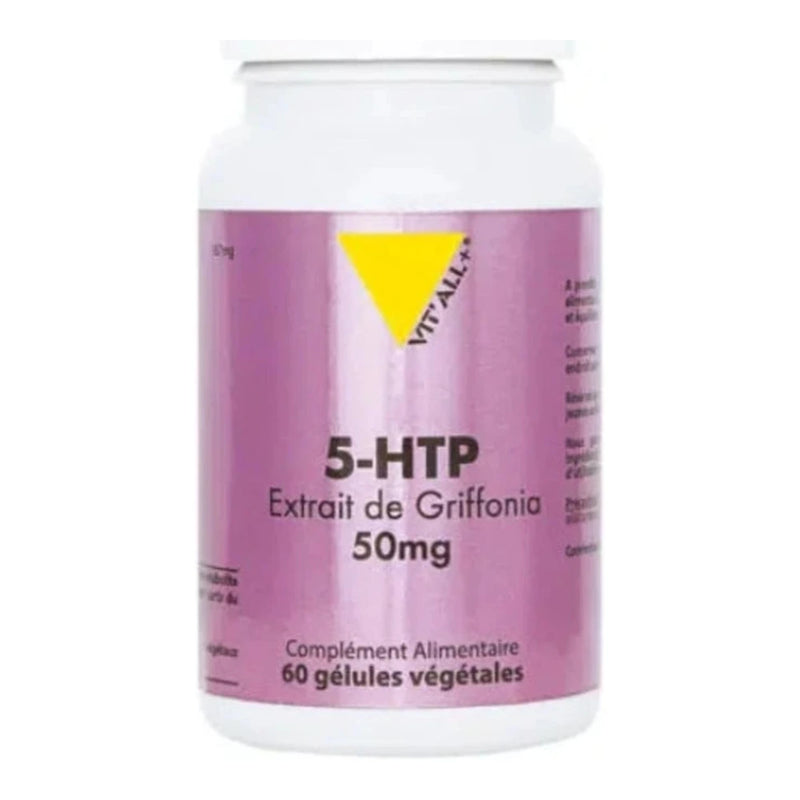 فيتال+ 5-HTP خلاصة غريفونيا 50 ملغ - 30 كبسولة