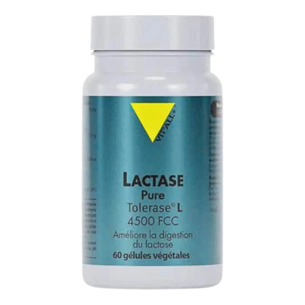 Vit'all+ Lactase 60 gélules – boîte du complément alimentaire