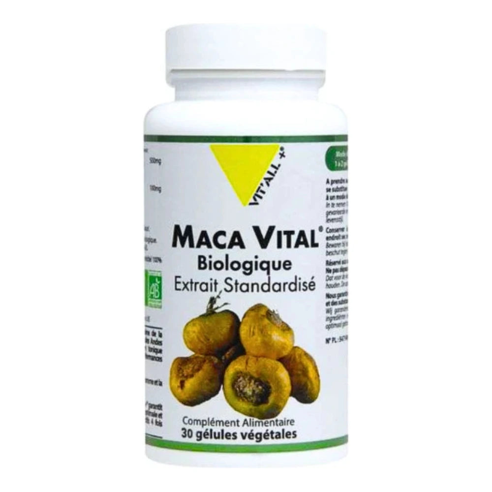 Vit'All+ Maca 500 mg – boîte de 30 gélules