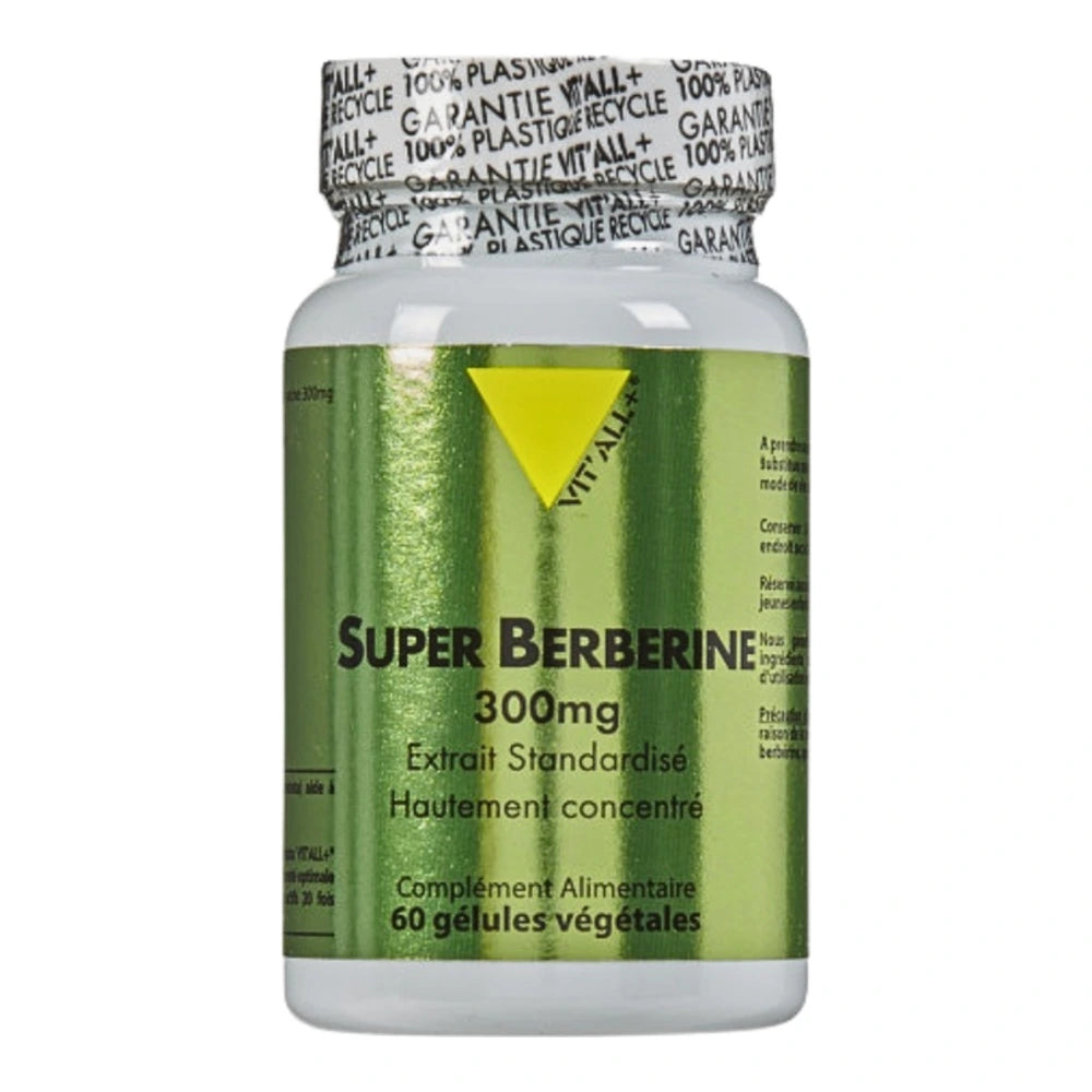Vit'all+ Super Berberine 60 gélules – boîte du complément alimentaire