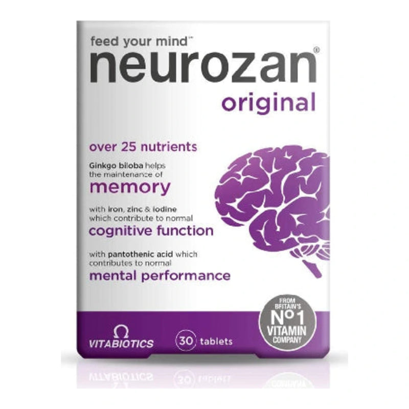 Vitabiotics Neurozan 30 Comprimidos