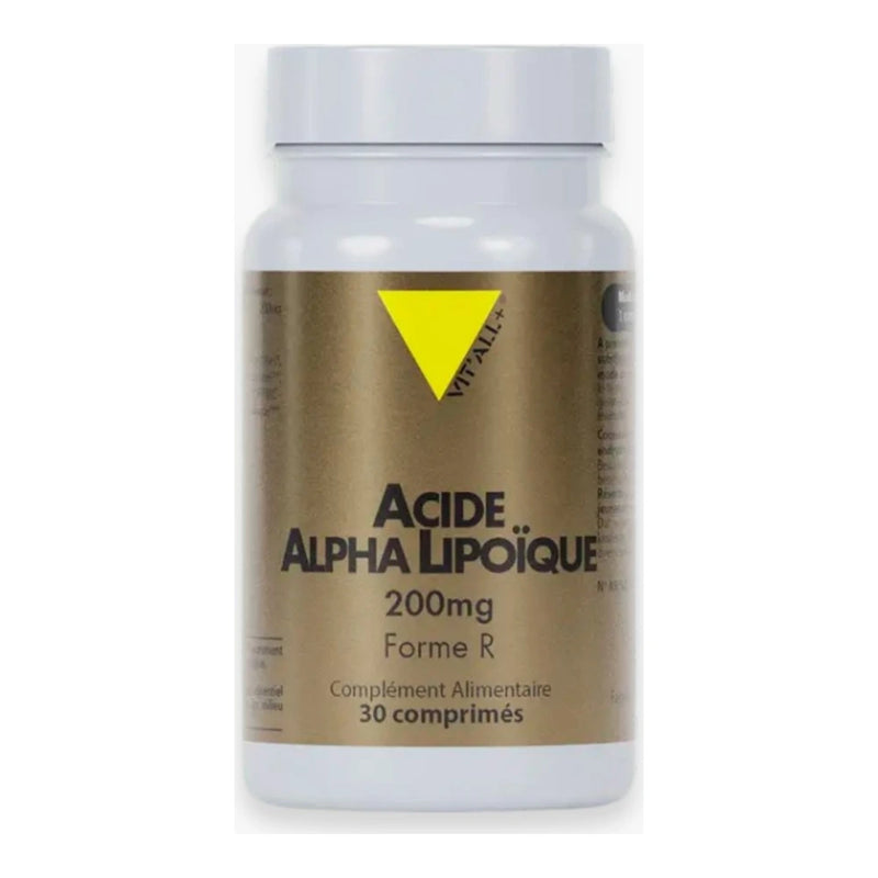 VITALL PLUS ÁCIDO ALFA LIPOICO 200 MG 30 TABLETAS