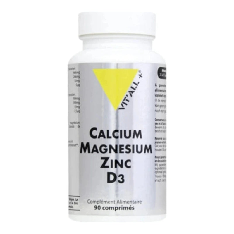 VITALL PLUS CALCIO MAGNESIO ZINC D3 90 COMPRIMIDOS