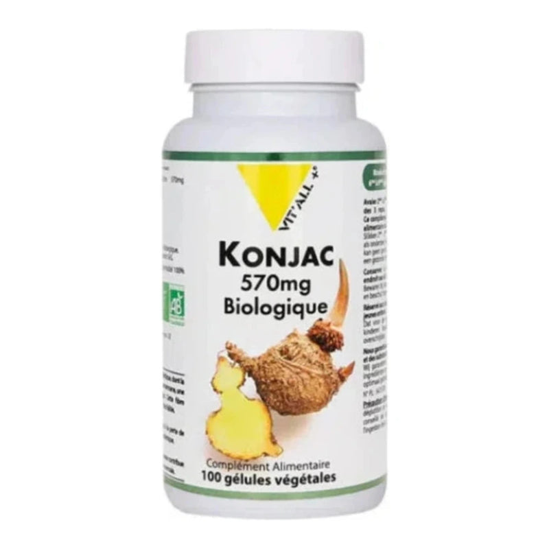 VITALL PLUS KONJAC 570MG 100 GELULES